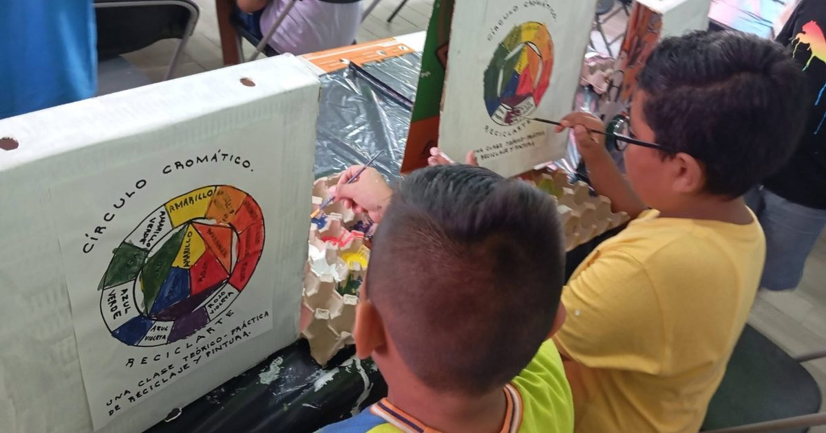 Finaliza segunda etapa del programa ReciclArte; fomenta el arte y reciclaje en niños de Nuevo Laredo