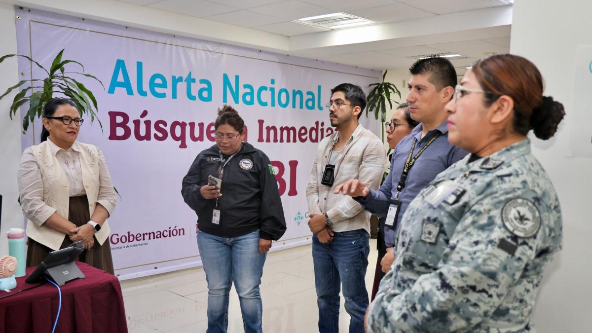 Supervisa Rosa Icela Rodríguez Alerta Nacional de Búsqueda Inmediata Supervisa Rosa Icela Rodríguez Alerta Nacional de Búsqueda Inmediata