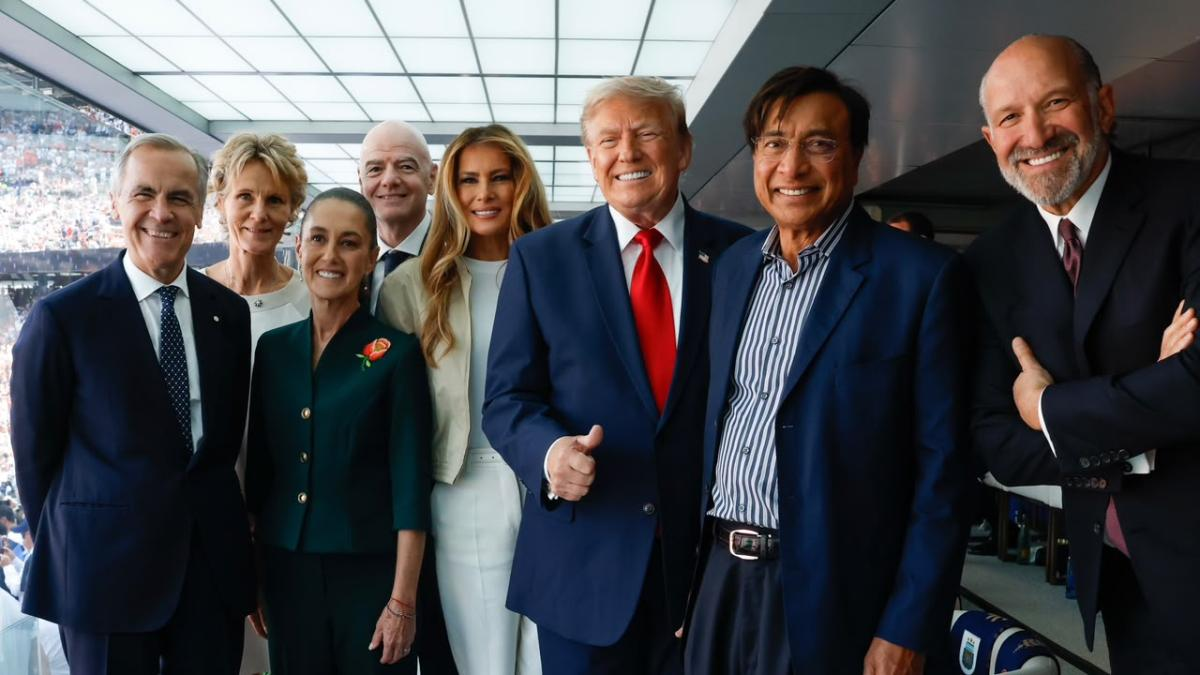 Sheinbaum presencia final del Mundial junto a Trump y participa en premiación Sheinbaum presencia final del Mundial junto a Trump y participa en premiación
