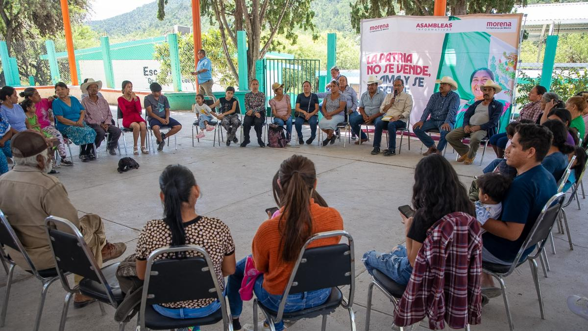 Vuelve Mijes con las familias del sur de NL; demandan un gobierno que sí cumpla Vuelve Mijes con las familias del sur de NL; demandan un gobierno que sí cumpla