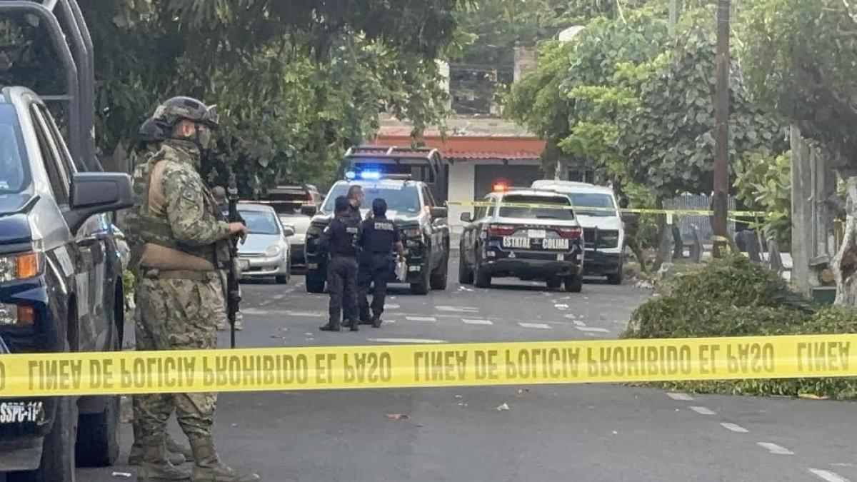 Policía hiere a presunto agresor tras ataque con machete en Colima