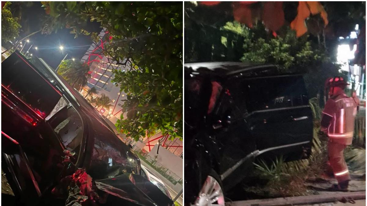 Cae taxista que robó a hijo de Succar Kuri tras chocar en zona hotelera