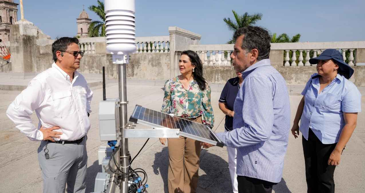 Tampico, primer municipio de Tamaulipas en contar con estaciones de monitoreo de calidad del aire