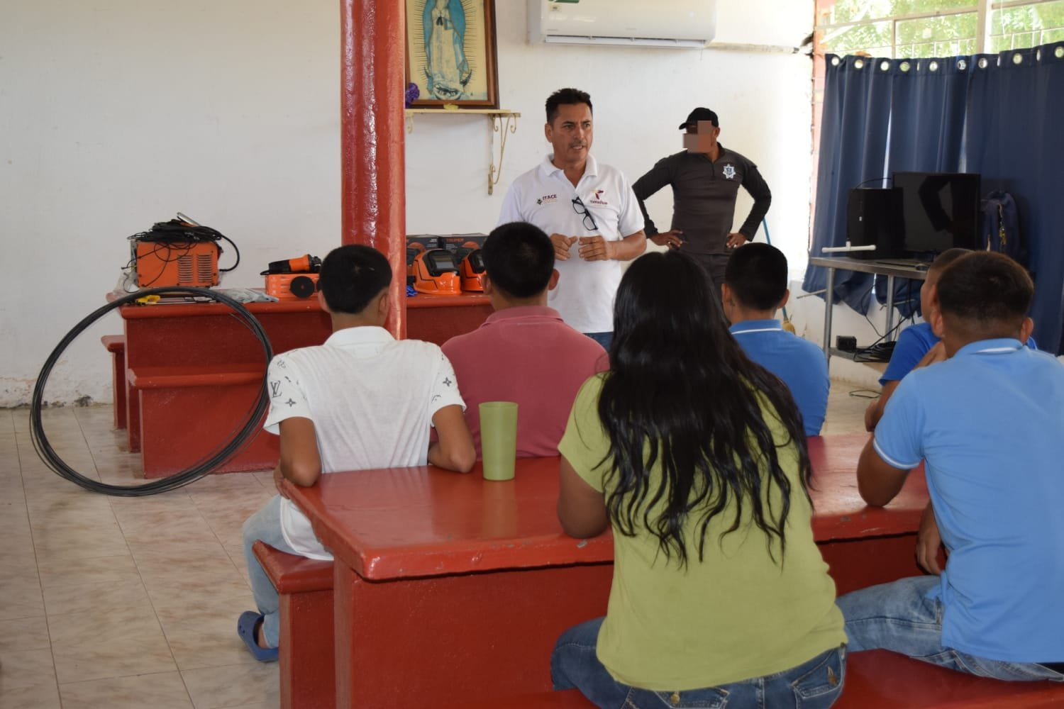 Fortalecen reinserción social de adolescentes con capacitación en soldadura Fortalecen reinserción social de adolescentes con capacitación en soldadura