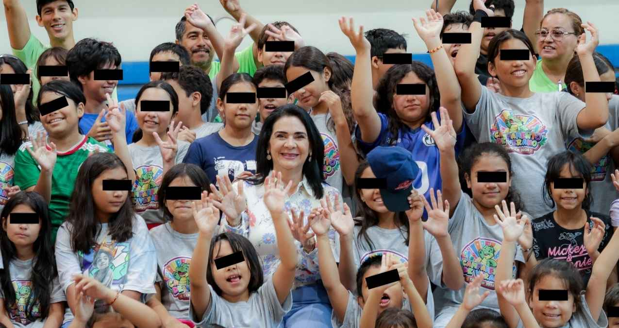 Reúne Campamento de Verano a 572 niñas y niños en unidades deportivas de Tampico