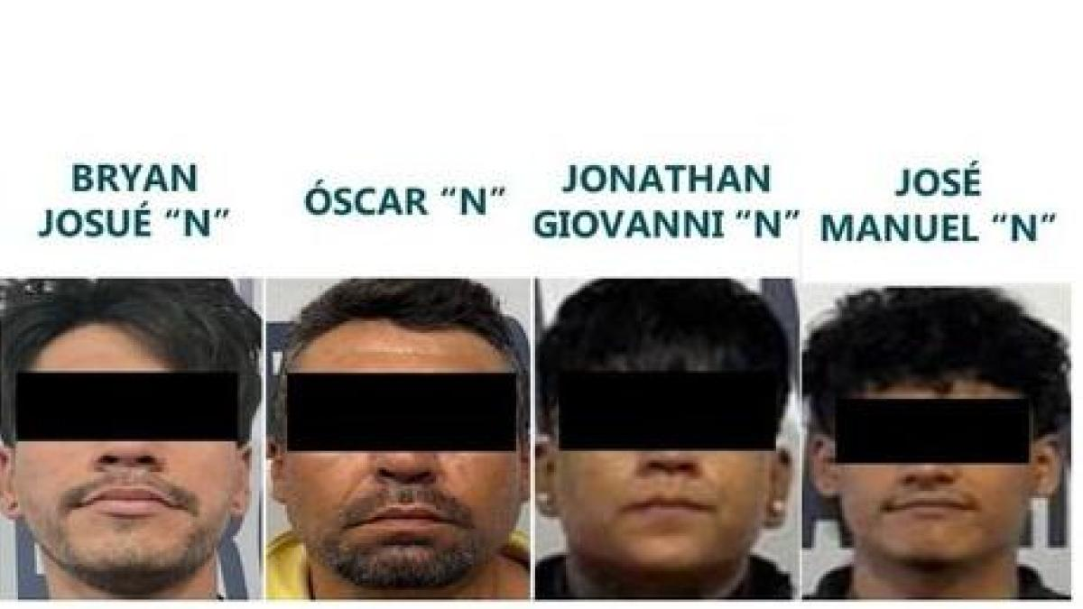 Detienen a cuatro sujetos por robo de autos en Jalisco Detienen a cuatro sujetos por robo de autos en Jalisco