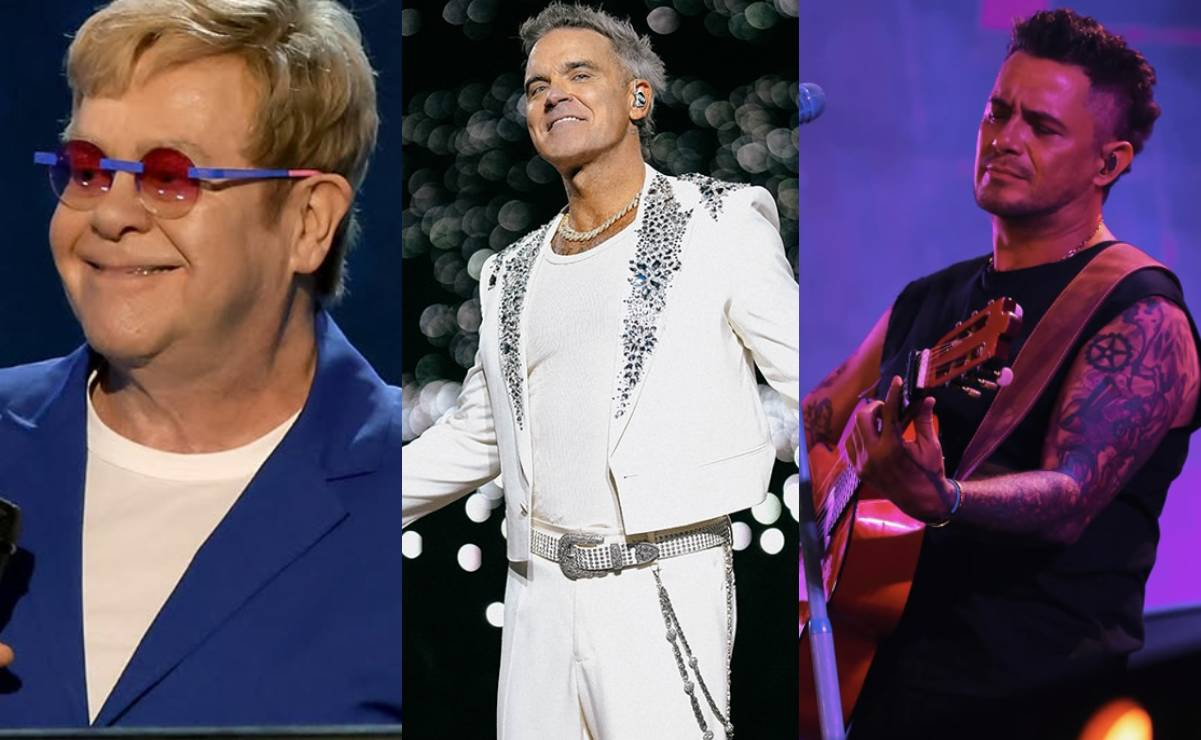 Conciertos de octubre: Iron Maiden, Alejandro Sanz y Robbie Williams entre los más esperados