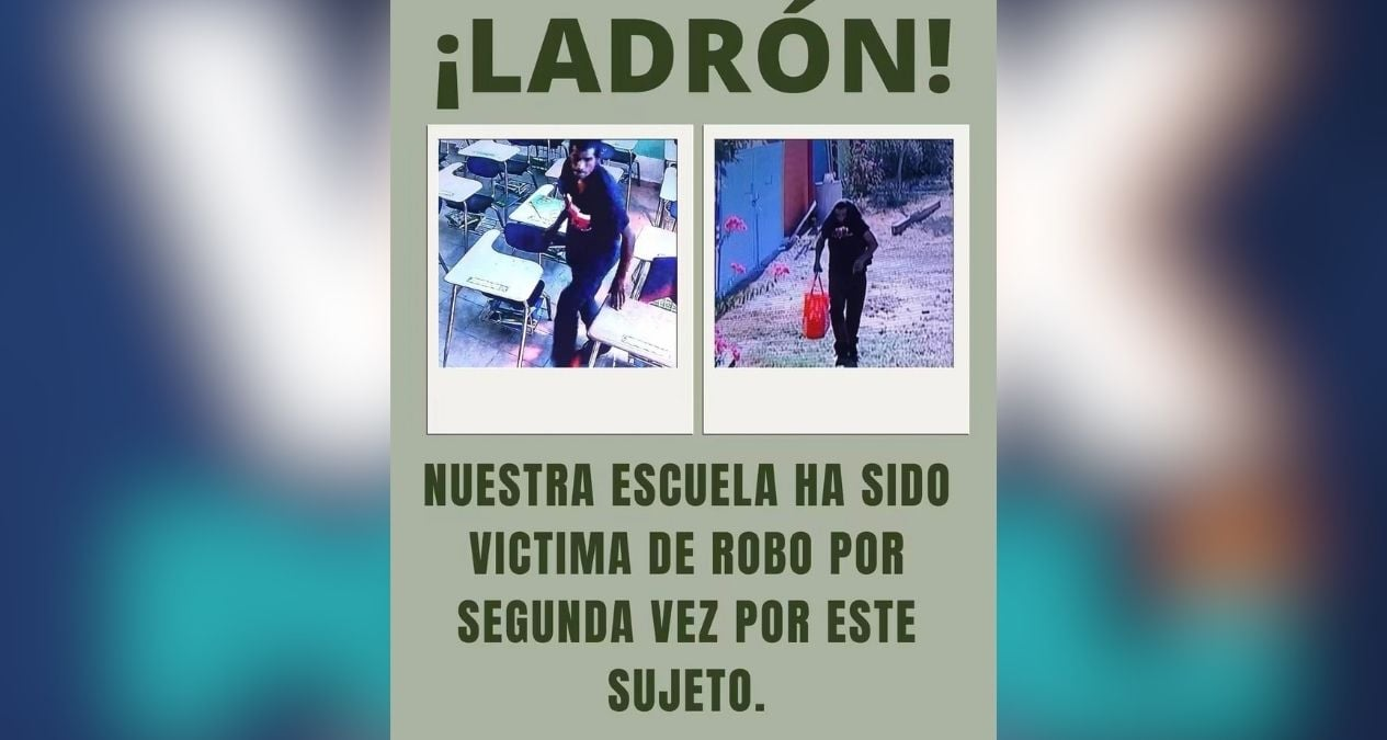 Roban por segunda vez escuela RDVG en Nuevo Laredo, Tamaulipas