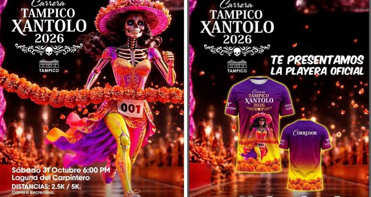 Anuncian primera carrera atlética de Xantolo en Tampico, Tamaulipas Anuncian primera carrera atlética de Xantolo en Tampico, Tamaulipas