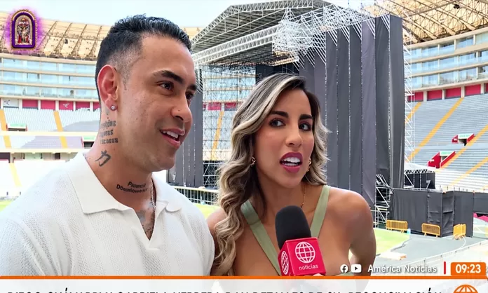 Diego Chávarri y Gabriela Herrera juntos pese a críticas Diego Chávarri y Gabriela Herrera juntos pese a críticas